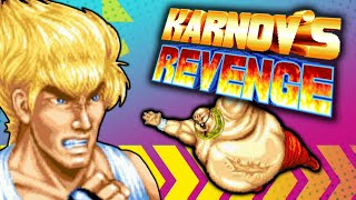 THIS is the series Capcom filed a lawsuit over?? - Fighter's History/Karnov's Revenge