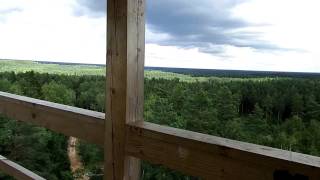 26.08.2015 - Ogres Zilo kalnu skatu tornis - Observation tower in Ogre, Latvija-Latvia-Латвия