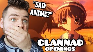 First Time Hearing 'CLANNAD' Openings & Endings (1-2) | ANIME REACTION