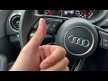 Audi A3 – how to turn on/off windshield wipers