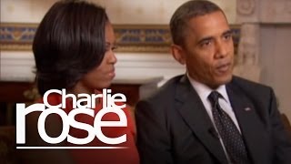 President Obama & First Lady Michelle Obama | Charlie Rose