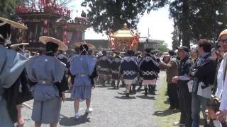 2013年　日野祭②　渡御出発