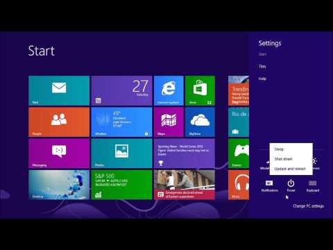 How to Turn-off Your Windows 8 Computer How to Turn-off Your Windows 8 Computer