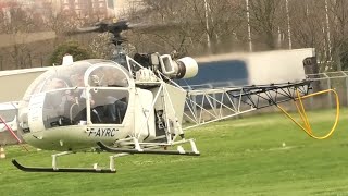 AMAZING : legendary helicopter Alouette II