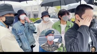 BTS Members Reaction Seeing Jin in Military Uniform