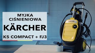 Myjka ciśnieniowa Karcher K5 Compact z pianownicą FJ3 - dane techniczne - RTV EURO AGD