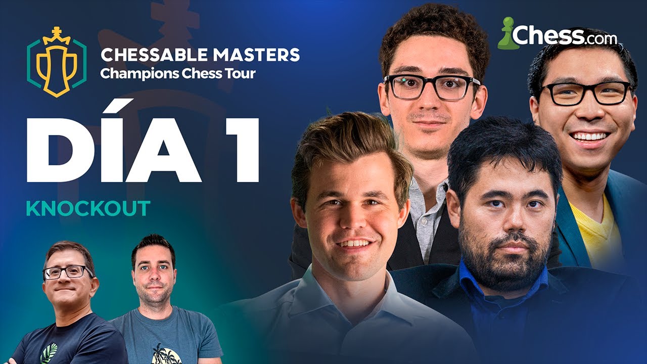 Chessable Masters | Champions Chess Tour DÍA 1 - YouTube