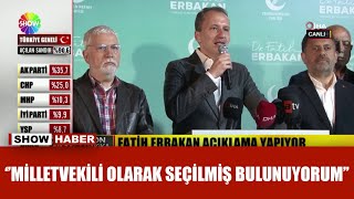 Fatih Erbakan'ın açıklamaları