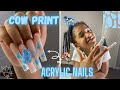 5 Year Old Wearing Super Long Acrylic Nails | DND Gel Polish