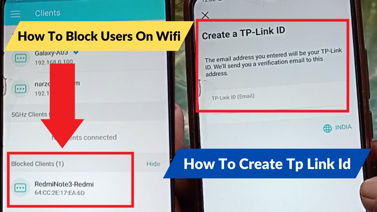 How To Create Tp Link Id | How To Block Users On Wifi | How To Unblock ...