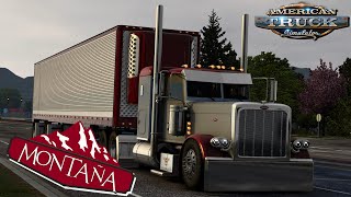 American Truck Simulator - Pizzster's Pete 389 from Miles City (MT) to Bozeman (MT)