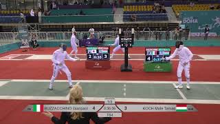 2025 387 T64 17 M E Individual Doha QAT GP GREEN KOCH HUN vs BUZZACCHINO ITA