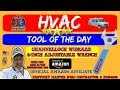 Channellock 8WCB WideAzz Adjustable Wrench: HVAC Tool of the Day