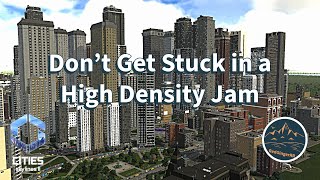 Transform with Effective High-Density Zoning || Cities Skylines 2