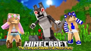 Minecraft The Vampire Diaries : CASSIE BECOMES A WERECAT!