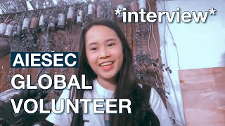 aiesec - global volunteer interview