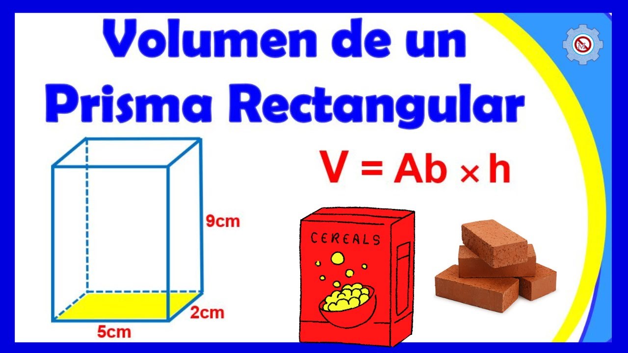 Volumen De Un PRISMA RECTANGULAR, Fácil - Ejemplos Resueltos | Cuerpos ...