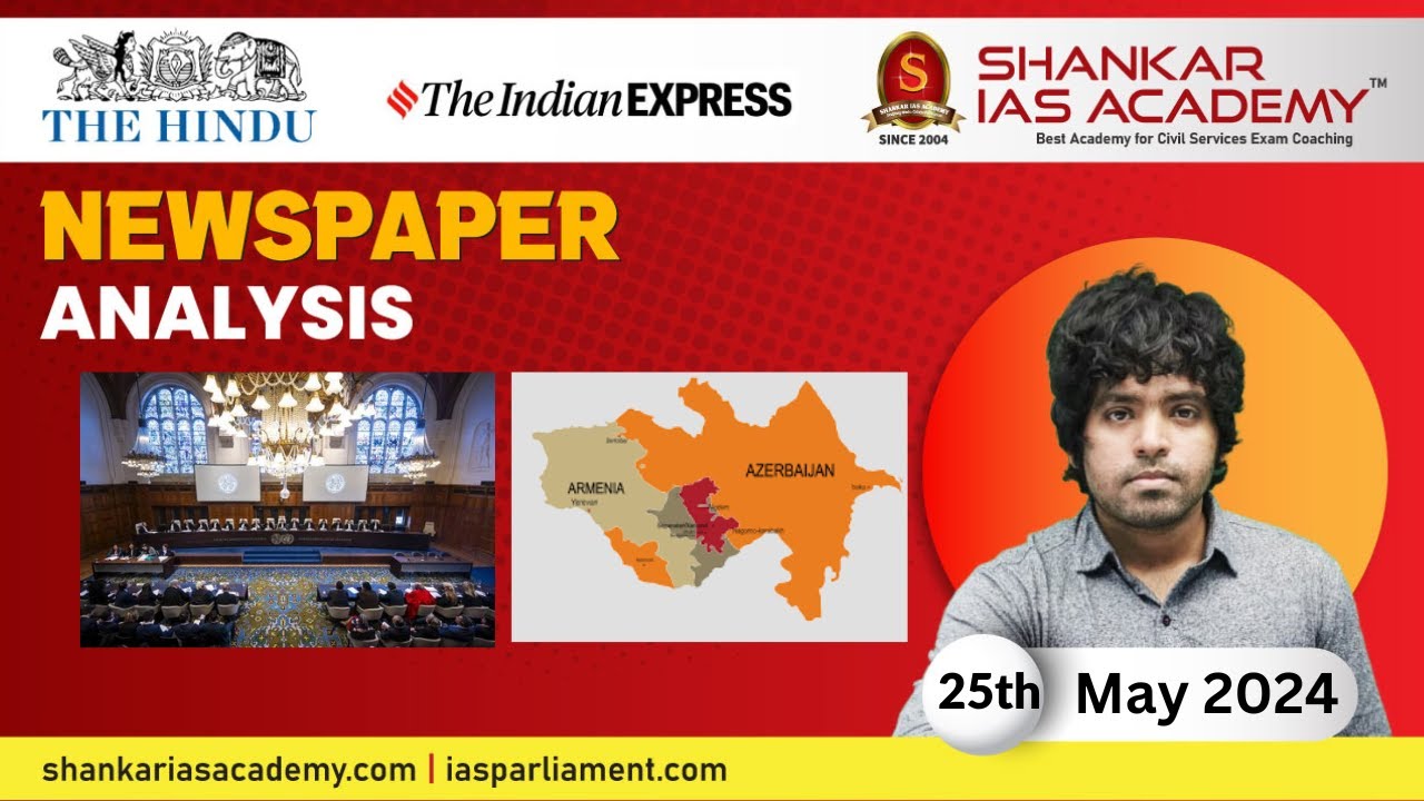 Newspaper Analysis The Hindu Editorial Analysis May 25 2024