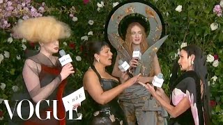 Demi Moore & Harris Reed Bloom in "The Garden Of Time" | Met Gala 2024 | Vogue