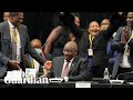 Cyril Ramaphosa re-elected as South Africa's president