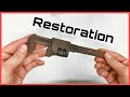 Antique Adjustable Wrench - Restoration