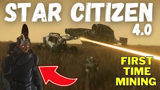 How To Mine in Star Citizen 4.0 Using A R.O.C ( + Buying My First Ship)