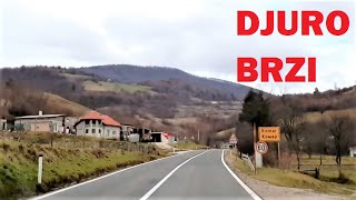 Jajce - Donji Vakuf - Komar - Travnik, main road M5, December 2020.