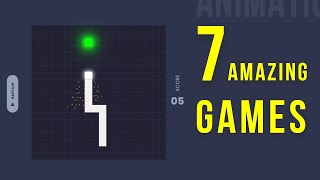 7 Amazing Html CSS JavaScript Games You Must See! | Cool CSS Animations Effects