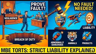MBE Torts Masterclass: strict liability.