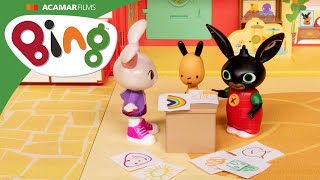 Bing and Coco are being artists! | Toy Stop Motion | Bing's Playhouse
