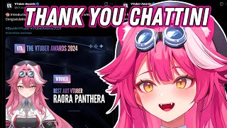 Raora Mamma Reaction After She Get Best Art Vtuber Award