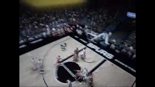 2008 NBA Playoffs Suns vs. Spurs, Game 1: Tim Duncan Clutch Three-Pointer Reenactment
