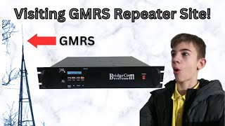 Checking out a GMRS Repeater Site - Emergency Local GMRS - Ham Radio & Networking