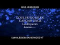 goul hung kilen lirics