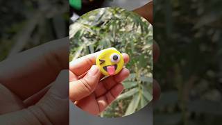 😜 emoji clay art #diy #clayartcreations #satisfyingcrativeart #art #clayartidea #craft #claycraft