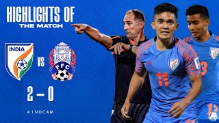 India vs Cambodia || AFC Qualifiers 2022 Highlights || Indian Football