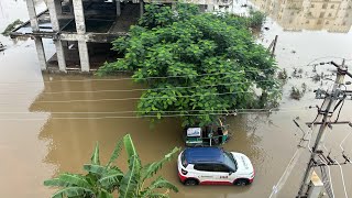 మళ్ళీ వరదా వచ్చింది/తినడానికి లేక చాలా ఇబ్బంది పడ్డారుమా అత్తయ్య వాళ్ళు ఇల్లు ఖాళీ చేసివెళ్లిపోయారు