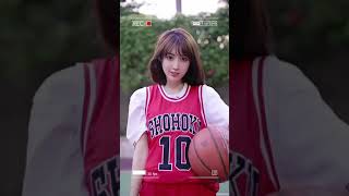 【Tik Tok】你喜歡籃球嗎 cos 灌籃高手 赤木晴子 童年女神 美少女 還原 抖音 #shorts