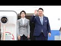 윤 대통령, 체코 방문차 출국…'원전 동맹' 세일즈 외교 / 연합뉴스TV (YonhapnewsTV)