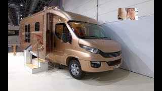 Starliner SL 25 Handicap wheelchair accessible luxury RV Camper slideout walkaround + interior K0192