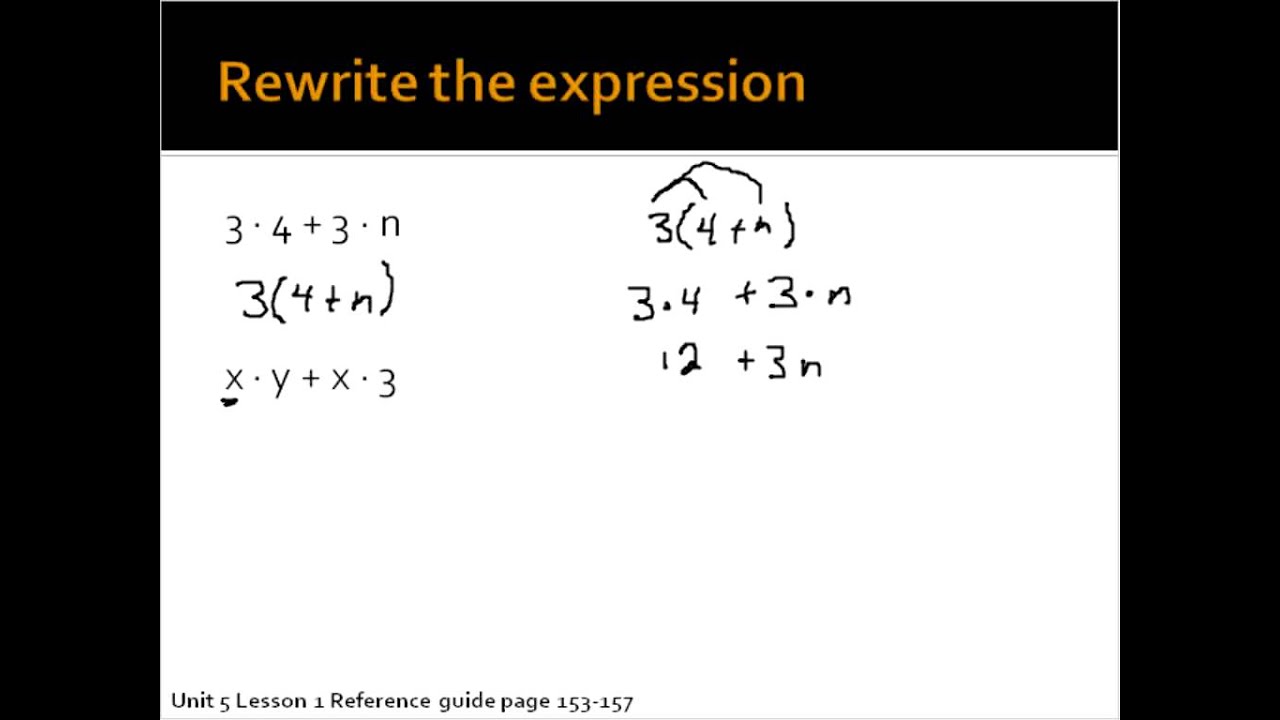 Distributive Property (Simplifying Math) - YouTube