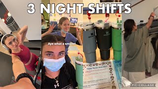 WORK VLOG | 3 shifts, unpacking & repacking, nurses week fun