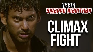Naan Sigappu Manithan - Climax Fight | Vishal | Lakshmi Menon | Iniya