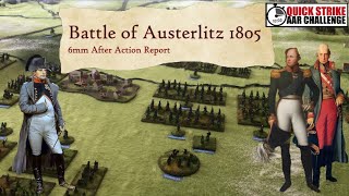 Battle of Austerlitz Wargame in 6MM - QuickStrike AAR