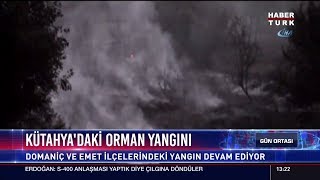 Kütahya'daki orman yangını