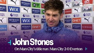 "EACH GAME IS A FINAL FOR US!" 👀 | John Stones | Man City 2-0 Everton | Premier League