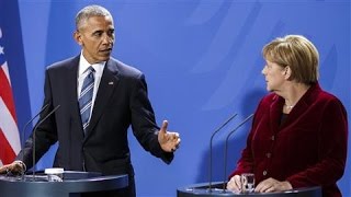 Merkel and Obama Pledge to Maintain Alliance