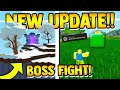 *NEW* UPDATE OUT NOW!! (boss, seasons & more) | Roblox Islands/skyblock