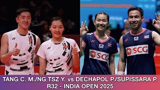 Dechapol Puavaranukroh/Supissara Paewsampran vs Tang Chun Man/Ng Tsz Yau | Badminton India Open 2025