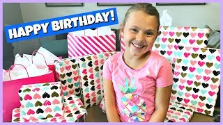 GRACELYNN'S 9th BIRTHDAY MORNING PRESENT OPENING AND PARTY!